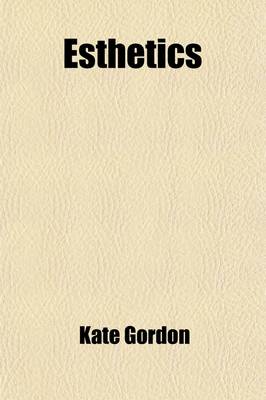 Book cover for Esthetics Volume 66