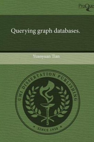 Cover of Querying Graph Databases