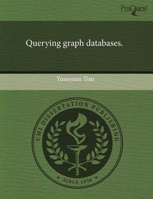 Book cover for Querying Graph Databases