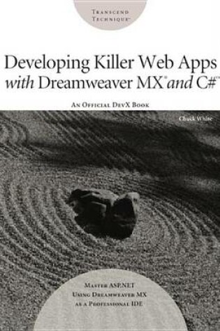 Cover of Developing Killer Web Apps with Dreamweaver MX and C#
