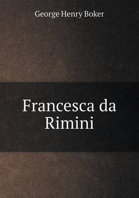 Book cover for Francesca da Rimini