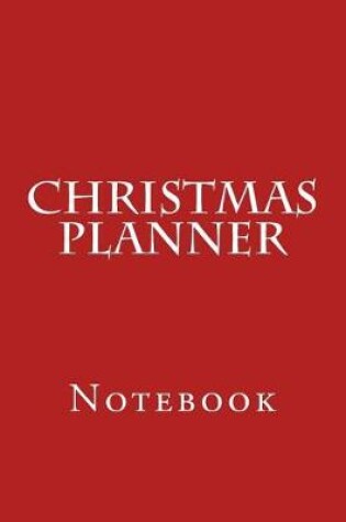 Cover of Christmas Planner