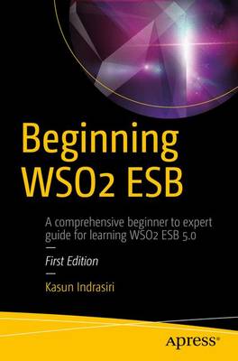 Book cover for Beginning WSO2 ESB