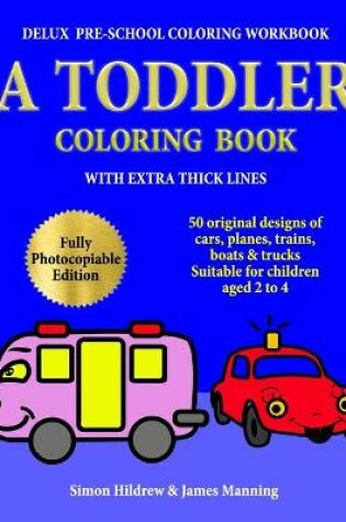 Cover of Delux Pre-school Coloring Workbook