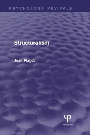 Cover of Structuralism