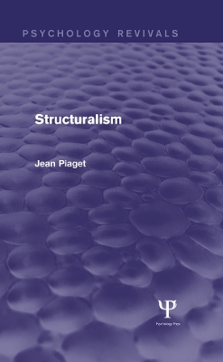 Book cover for Structuralism
