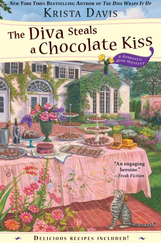 Cover of The Diva Steals a Chocolate Kiss