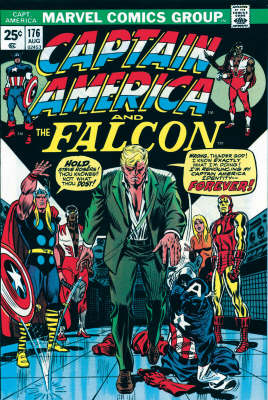 Book cover for Captain America and the Falcon