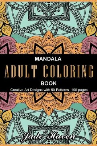 Cover of Mandala Adult Coloring Book