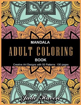 Book cover for Mandala Adult Coloring Book