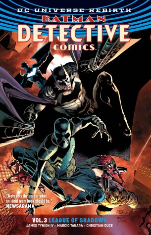 Book cover for Batman: Detective Comics Vol. 3: League of Shadows (Rebirth)