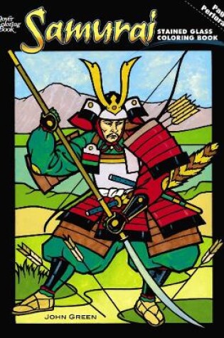 Cover of Samurai Stained Glass Coloring Book
