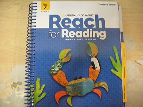 Cover of Reach for Reading Grade 5 Teachers Edition Unit 7