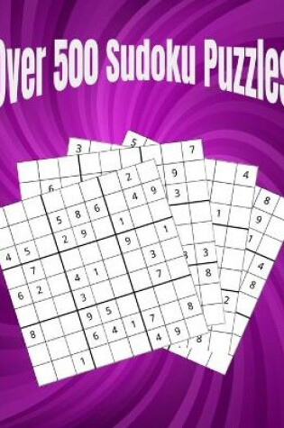 Cover of Over 500 Sudoku Puzzles