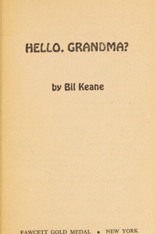 Cover of Hello Grandma