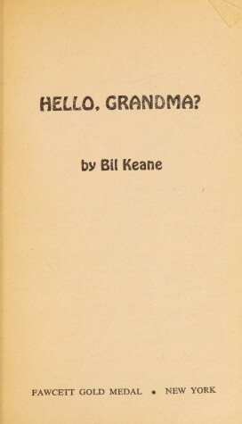 Book cover for Hello Grandma