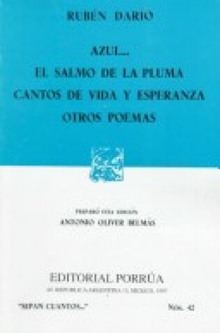 Cover of Azul... El Salmo de La Pluma