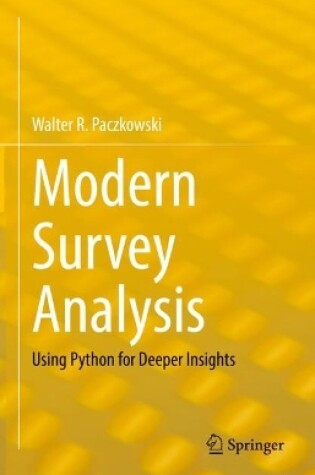 Cover of Modern Survey Analysis