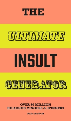 Book cover for The Ultimate Insult Generator