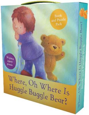 Book cover for Where, Oh Where Is Huggle Buggle Bear? Book and Puzzle Pack