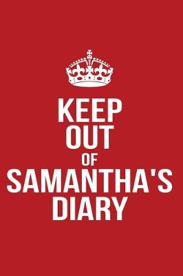 Book cover for Keep Out of Samantha's Diary