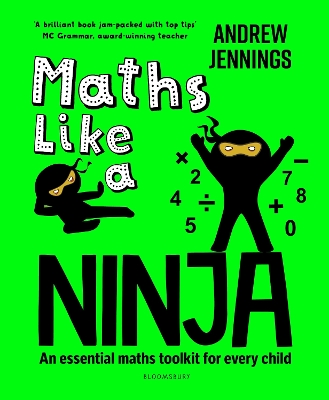 Book cover for Be a Maths Ninja