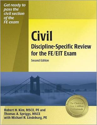 Cover of Civil Discipline-Specific Review for the FE/EIT Exam