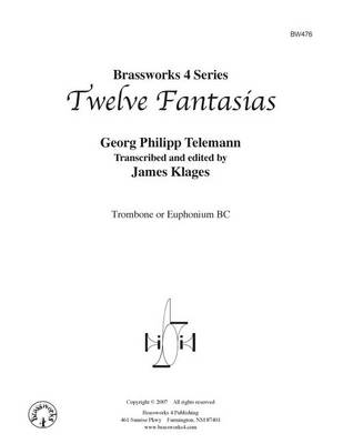 Book cover for Twelve Fantasias