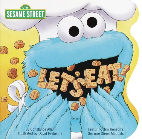 Book cover for Shape Board Book: Let's Eat!