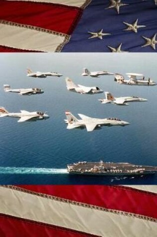 Cover of US Navy Aircraft Carrier USS Carl_Vinson (CVN 70) with Jets in the Air Journal