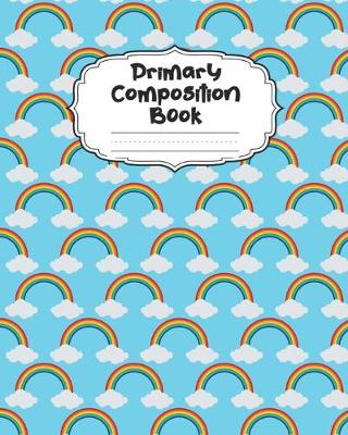 Book cover for Rainbow Primary Composition Book