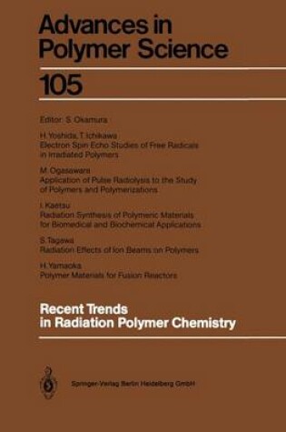 Cover of Recent Trends in Radiation Polymer Chemistry