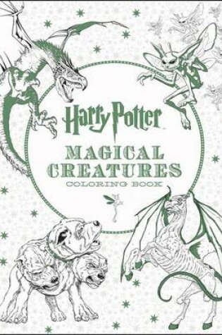 Cover of Harry Potter Magical Creatures Coloring Book