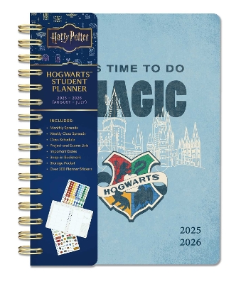 Book cover for 2025-2026 Harry Potter: Hogwarts Student Planner