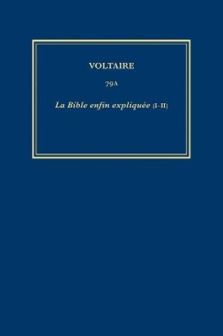 Cover of Complete Works of Voltaire 79A (I-II)