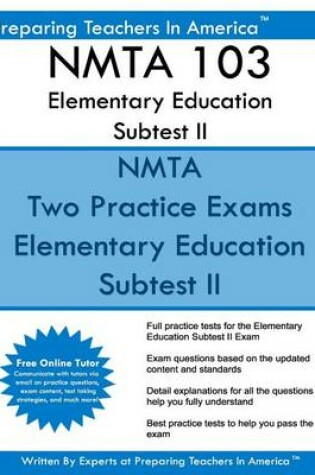 Cover of Nmta 103 Elementary Education Subtest II
