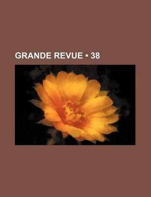 Book cover for Grande Revue (38)