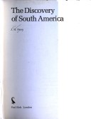 Book cover for Discovery of South America