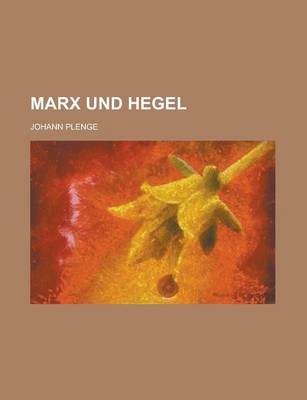 Book cover for Marx Und Hegel