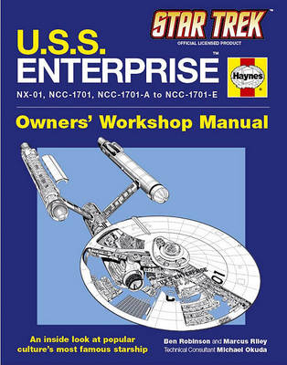 Book cover for U.S.S. Enterprise Haynes Manual