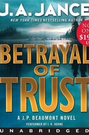 Cover of Betrayal of Trust Unabridged Low Price CD 8/585