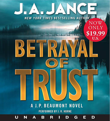 Cover of Betrayal of Trust Unabridged Low Price CD 8/585
