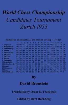 Cover of World Chess Championship Candidates Tournament Zurich 1953