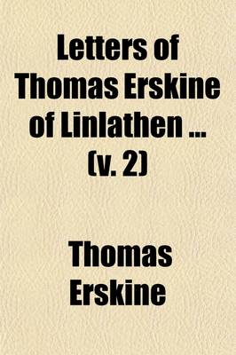 Book cover for Letters of Thomas Erskine of Linlathen (Volume 2)