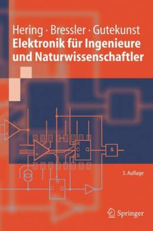 Cover of Elektronik Fur Ingenieure Und Naturwissenschaftler