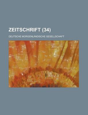 Book cover for Zeitschrift (34)