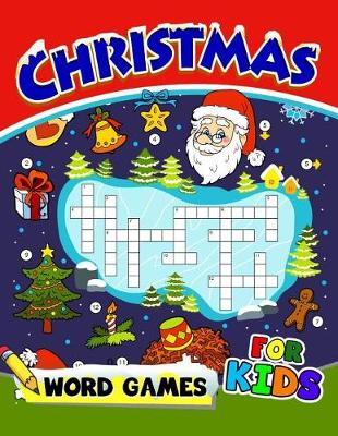 Book cover for Christmas Word Games for Kids