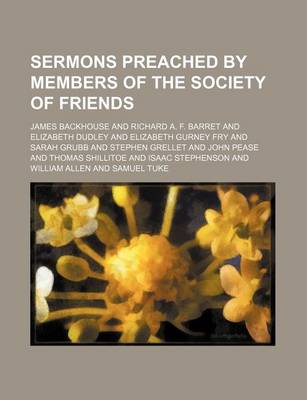 Book cover for Sermons Preached by Members of the Society of Friends