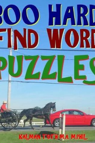 Cover of 300 Hard Find Word Puzzles