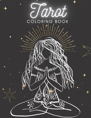 Book cover for Tarot Coloring Book